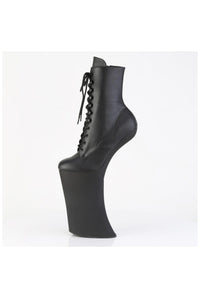 Pleaser  FORBIDDEN-1020 Ankle Boot in Black Patent