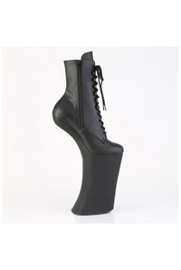 Pleaser  FORBIDDEN-1020 Ankle Boot in Black Patent