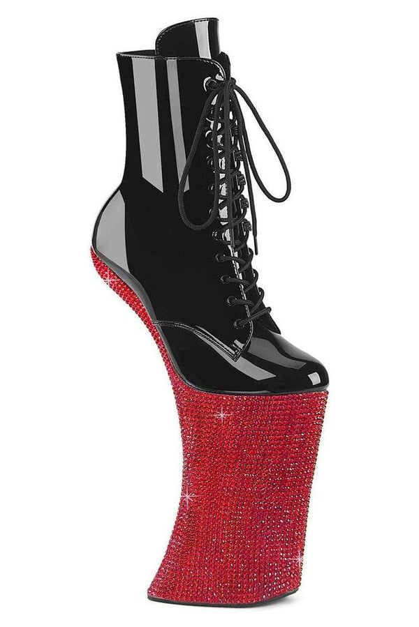 Pleaser FORBIDDEN-1020BEJ Ankle Boot