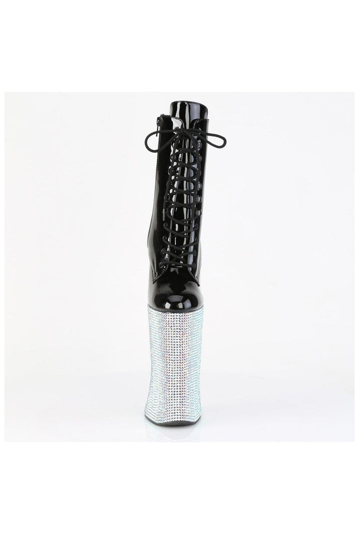 Pleaser FORBIDDEN-1020BEJ Ankle Boot