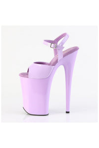 Pleaser  INFINITY-909 Sandal in Purple Patent