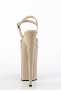 Pleaser  INFINITY-909 Sandal in Blush Patent