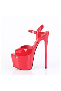 Pleaser  JUBILANT-09 Sandal in Red Patent