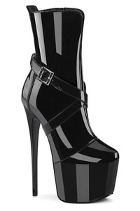 Pleaser  JUBILANT-1011 Ankle Boot in Black Patent from SexyShoes.com