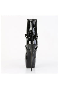 Pleaser  JUBILANT-1011 Ankle Boot in Black Patent