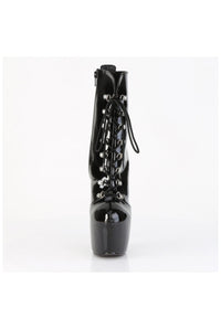 Pleaser  JUBILANT-1014 Ankle Boot in Black Patent
