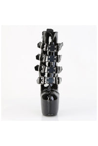 Pleaser  JUBILANT-1023 Ankle Boot in Black Patent