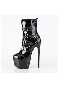 Pleaser  JUBILANT-1023 Ankle Boot in Black Patent