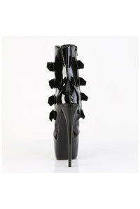 Pleaser  JUBILANT-1023 Ankle Boot in Black Patent