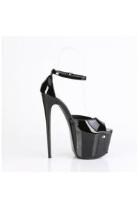 Pleaser  JUBILANT-15 Sandal in Black Patent