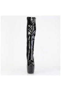 Pleaser  JUBILANT-2000 Knee Boot in Black Patent