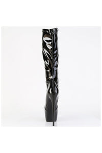 Pleaser  JUBILANT-2000 Knee Boot in Black Patent