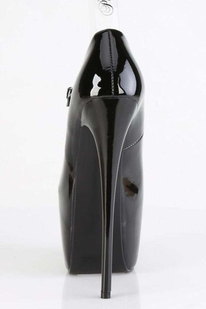 Pleaser  JUBILANT-28 Mary Jane in Black Patent