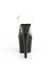 Pleaser  LOVETHORN-708 Sandal in Clear Vinyl