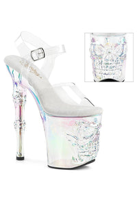 Pleaser  RAPTURE-808HT Sandal in Clear Vinyl from SexyShoes.com