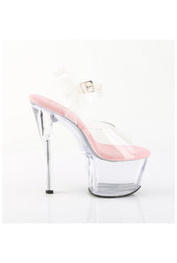 Pleaser  SKY-308 Sandal in Clear Vinyl