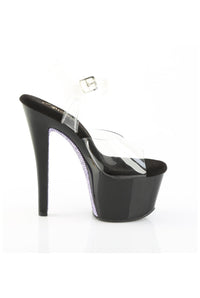 Pleaser  SKY-308CRS Sandal in Clear Vinyl