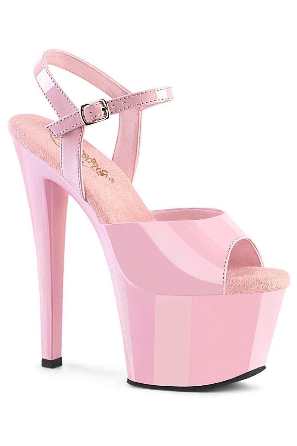 Pleaser  SKY-309 Sandal in Pink Patent from SexyShoes.com