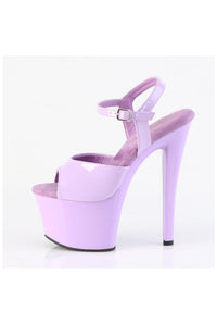 Pleaser  SKY-309 Sandal in Purple Patent