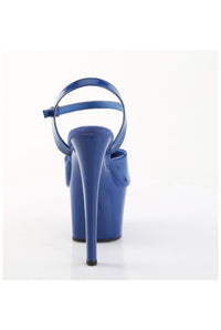 Pleaser  SKY-309 Sandal in Blue Patent
