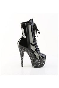 Pleaser  STARDANCE-1020 Ankle Boot in Black Patent