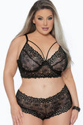 Plus Size Mix & Match Satin Back Bralette