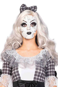 Leg Avenue Porcelain Doll Mask (6 Pieces Per Box ) in White  from SexyShoes.com