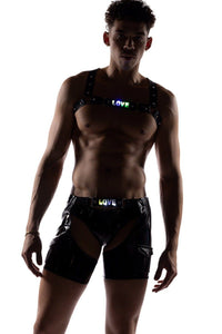 Roma Confidential Vinyl Chaps in Black 