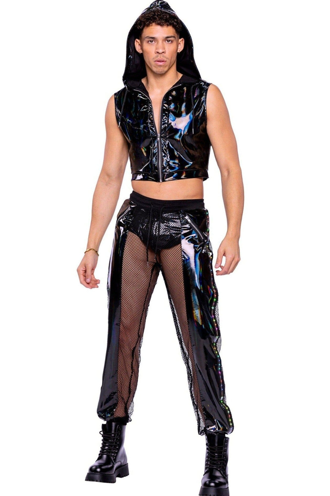 Roma Confidential Light Up Joggers in Black  from SexyShoes.com