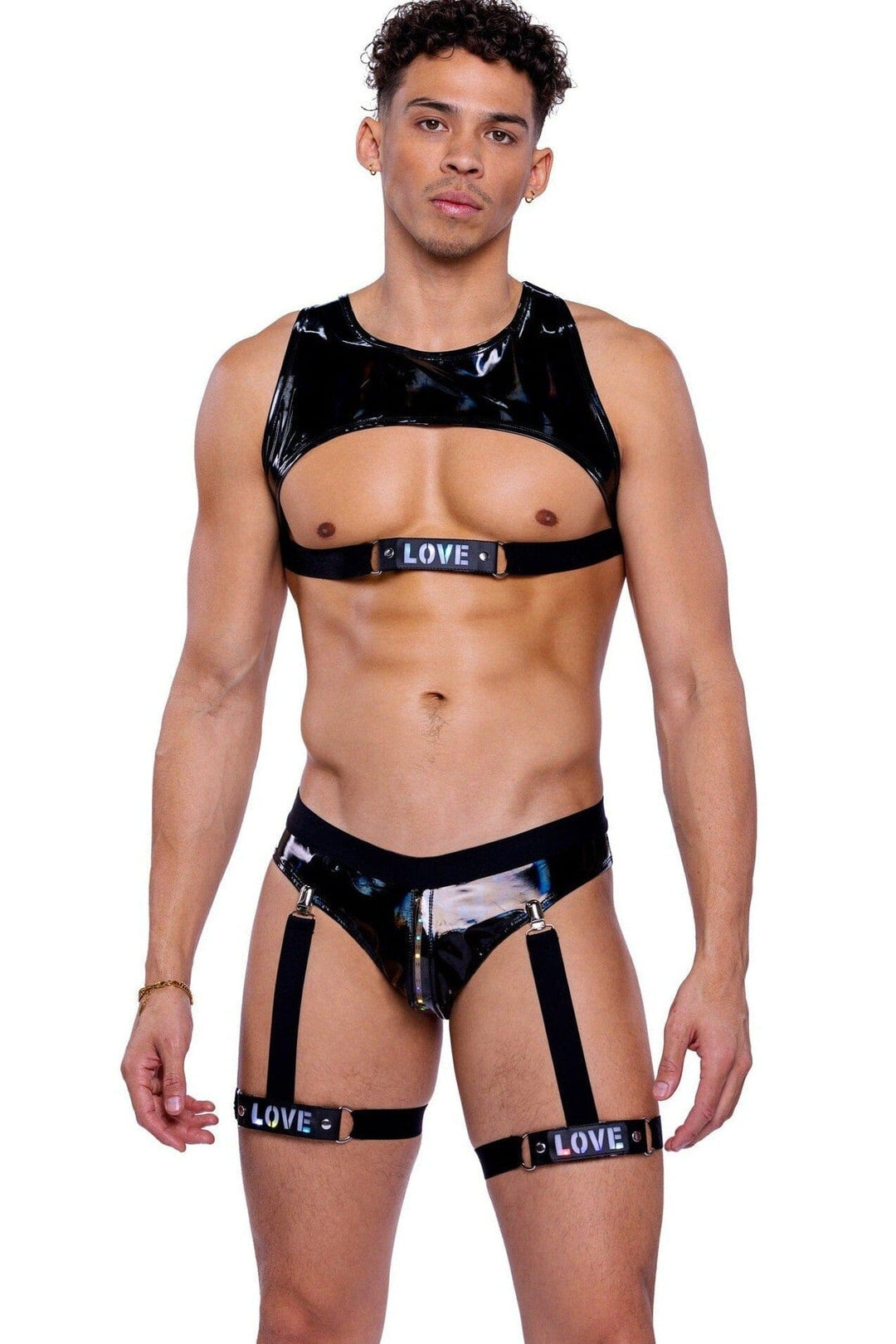 Light Up Vinyl Brief