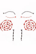 Puppet Face Jewels Sticker