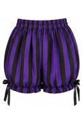 Purple/Black Striped Bloomers