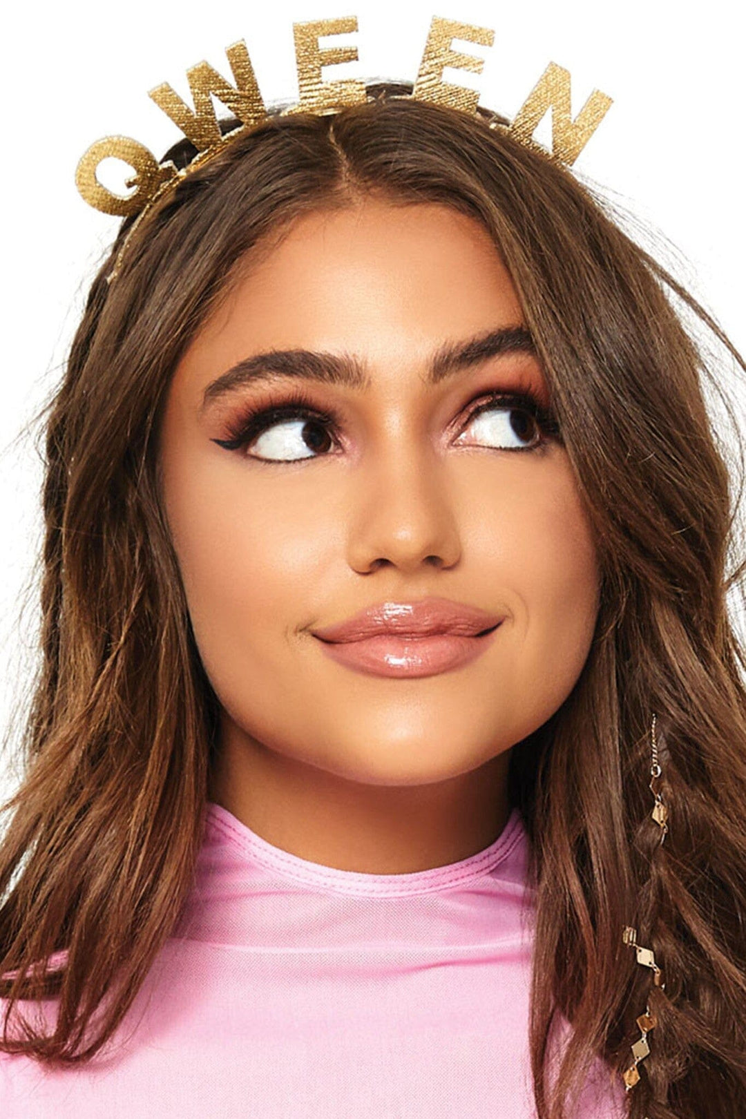 Leg Avenue Qween Headband in Gold  from SexyShoes.com