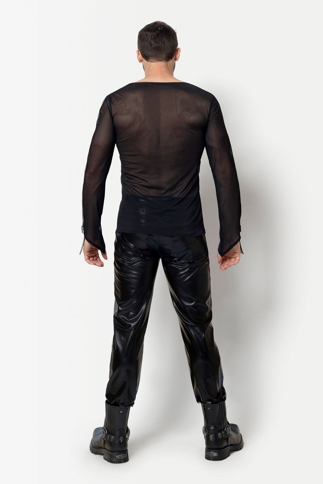 RIKKE Mesh V-Neck Shirt
