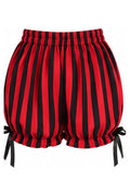Red/Black Striped Bloomers
