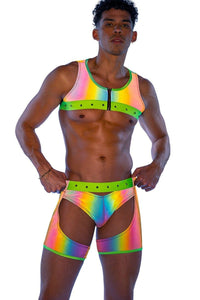 Roma Confidential Reflective Briefs in Rainbow  from SexyShoes.com