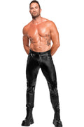 Rogue Black Wetlook Men's Pants
