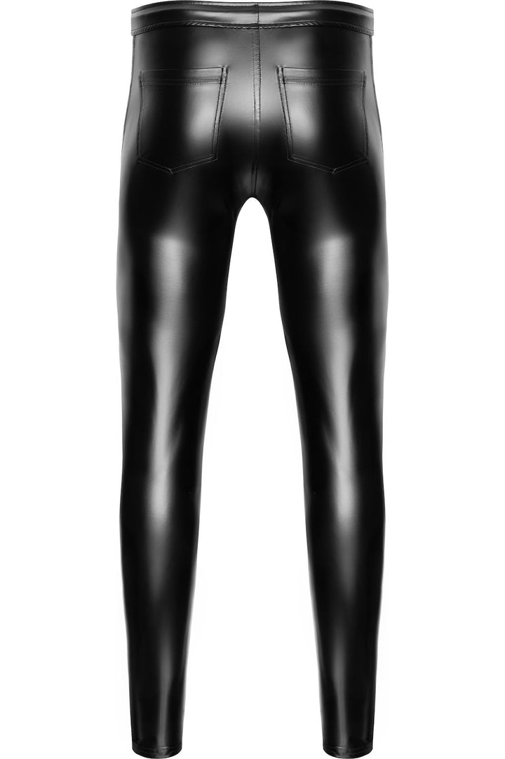 Rogue Black Wetlook Men's Pants