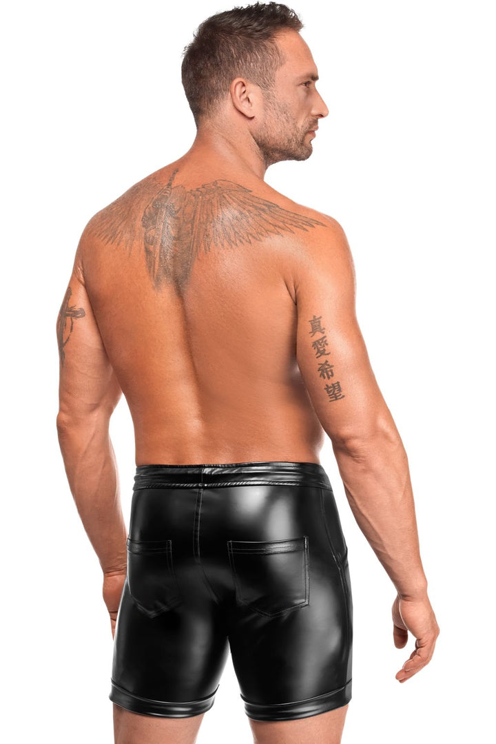 Rogue Black Wetlook Men's Shorts