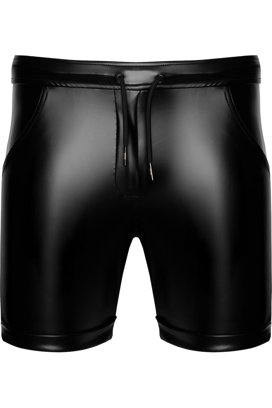 Rogue Black Wetlook Men's Shorts