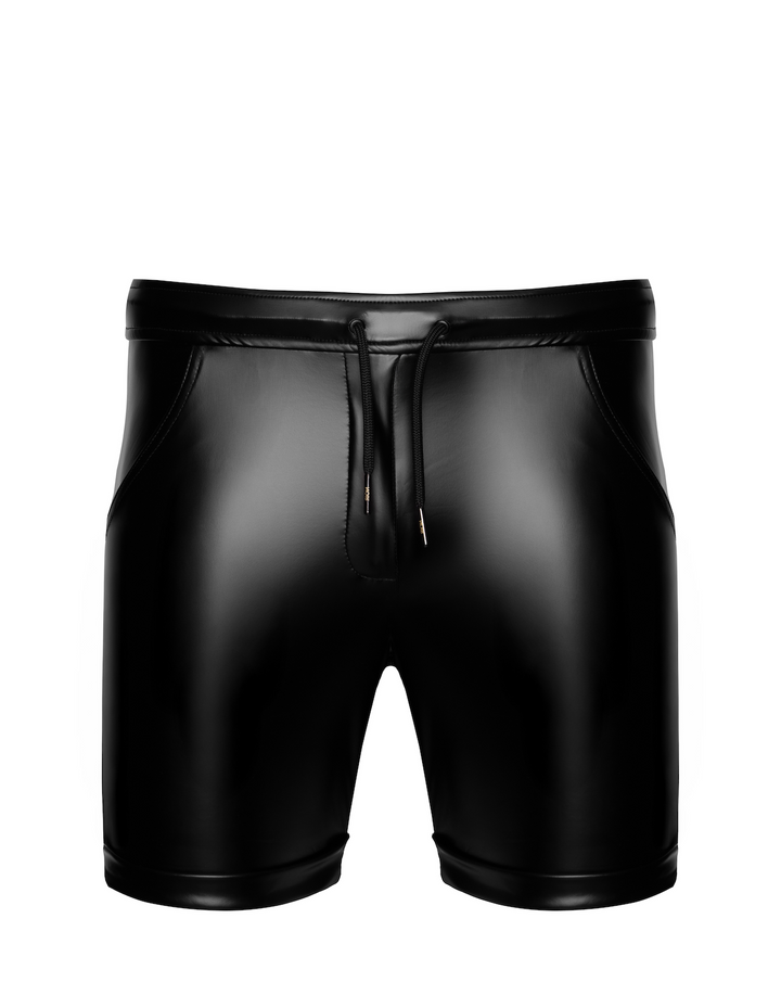 Rogue Black Wetlook Men's Shorts