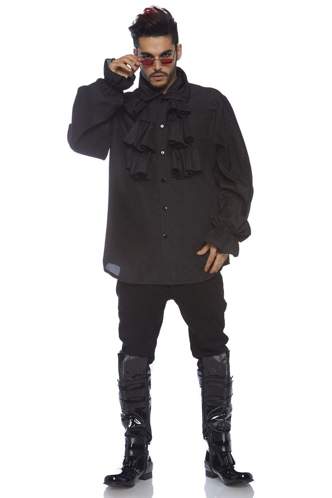 Ruffle Front Shirt