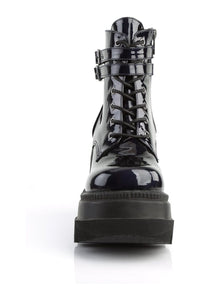 SHAKER-52 Black Hologram Ankle Boot-Ankle Boots-SEXYSHOES.COM