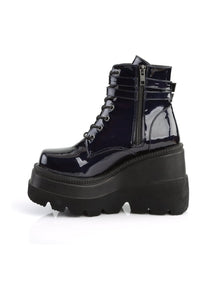 SHAKER-52 Black Hologram Ankle Boot-Ankle Boots-SEXYSHOES.COM