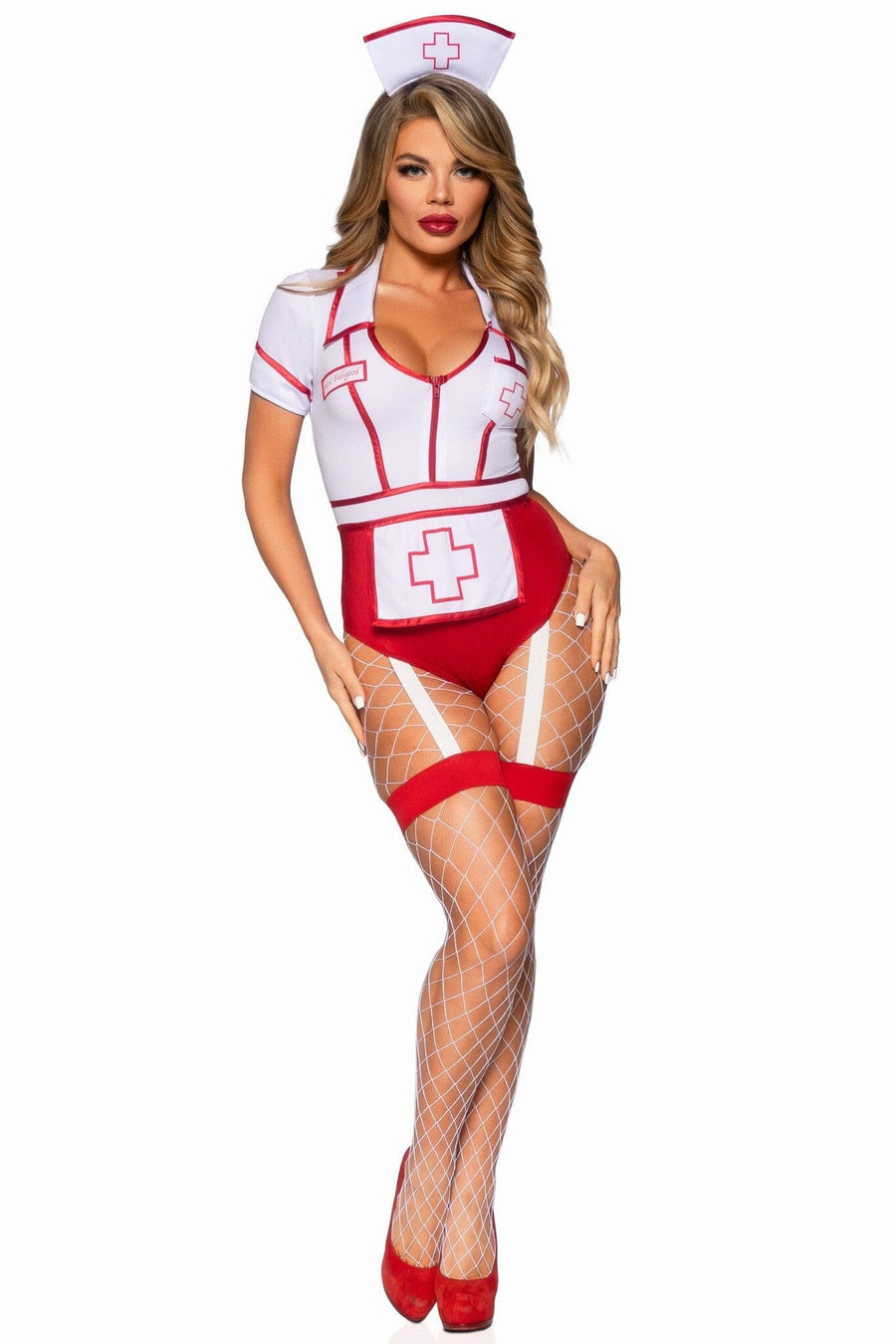SS-2 Piece Nurse Feelgood-Costumes-SEXYSHOES.COM