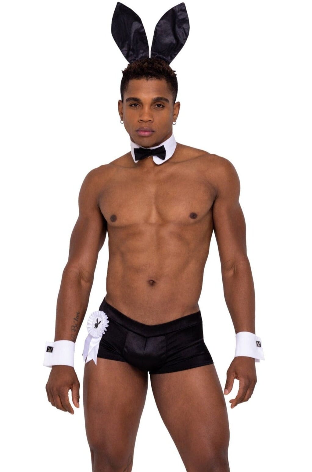 Roma Brand SS 8PC Playboy Hunky Playmate in Black  from SexyShoes.com