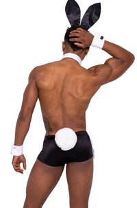 Roma Costumes 8PC Playboy Hunky Playmate in Black 