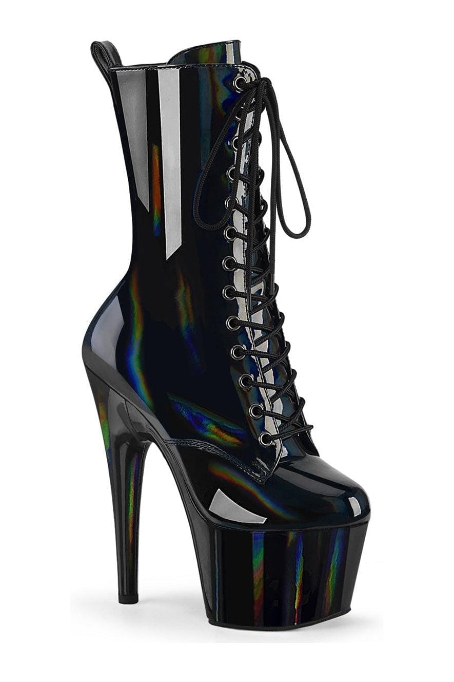 ADORE-1040WR-HG Black Patent Ankle Boot-Ankle Boots-Pleaser-Black-10-Patent-SEXYSHOES.COM