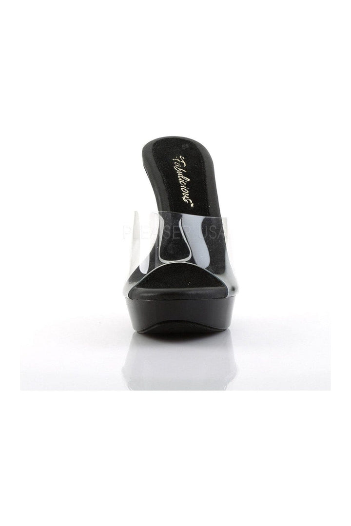 SS-COCKTAIL-501 Platform Slide | Black Vinyl