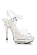 SS-COCKTAIL-508MG Sandal | Clear Vinyl